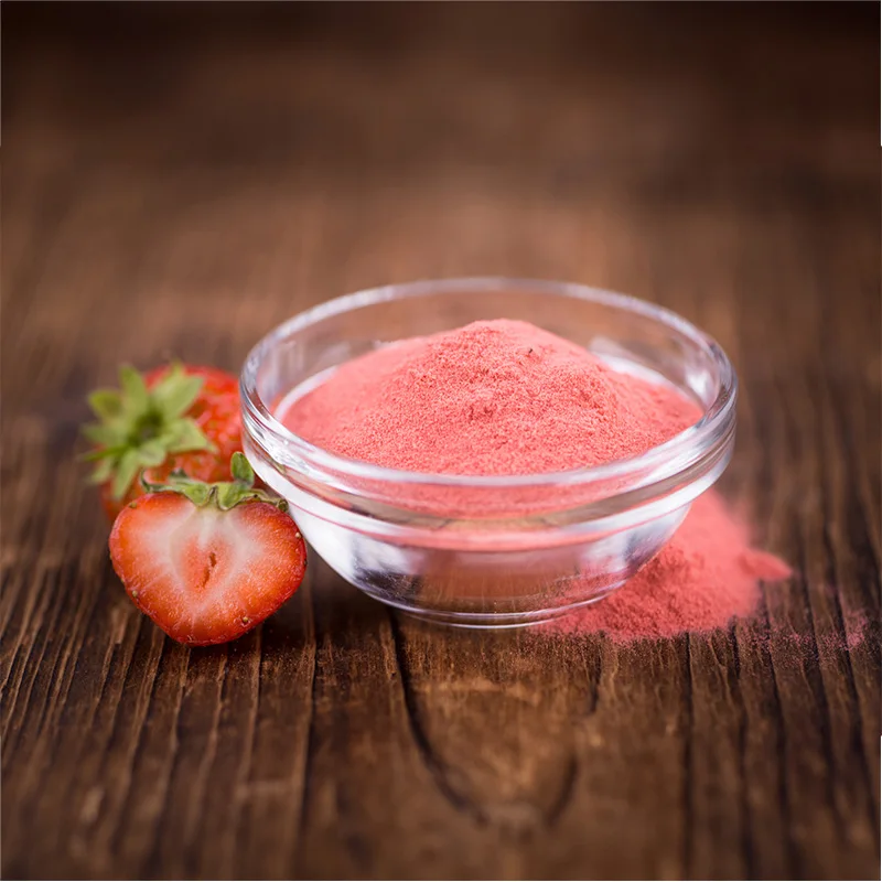Wholesale Water Solubility Strawberry Milk Powder Organic