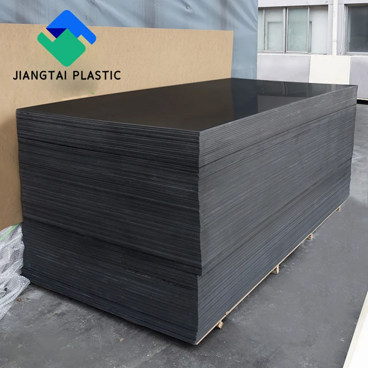 Jiangtai  122x244 288 305 156cm forex celuka sintra white black glossy hard furniture use foamed 8 x 4 pvc sheets