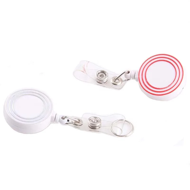 Hot Sale Heart Shape Promotion Retractable Badge Reel