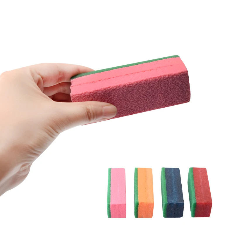 Colors sandwich style skateboard sandpaper rubber eraser for griptape