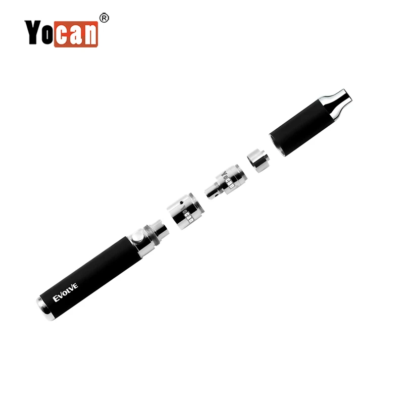 2019 electronic cigarette concentrate vape pen Yocan Evolve 1100mah battery