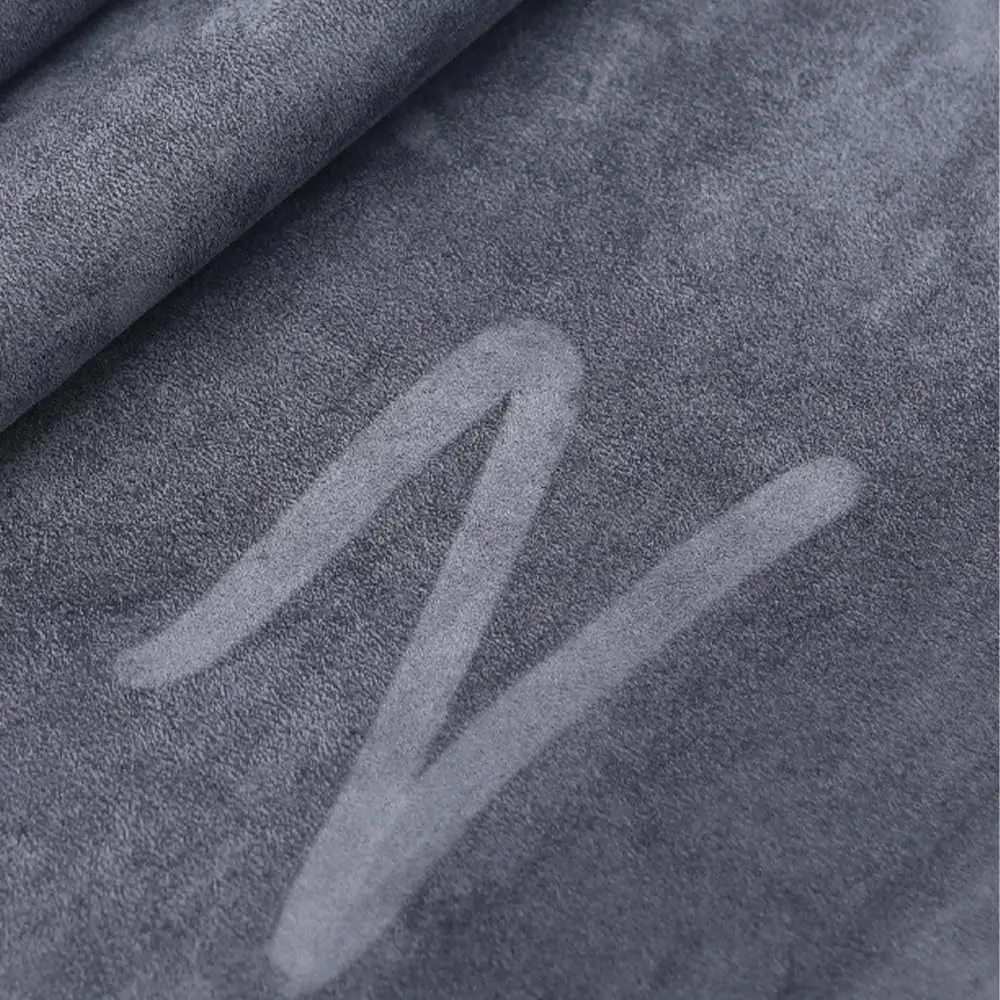 Dark Grey car interior film alcantara wrap alcantara sticker car wrapping color changing water sensitive sticker In Hot Sales