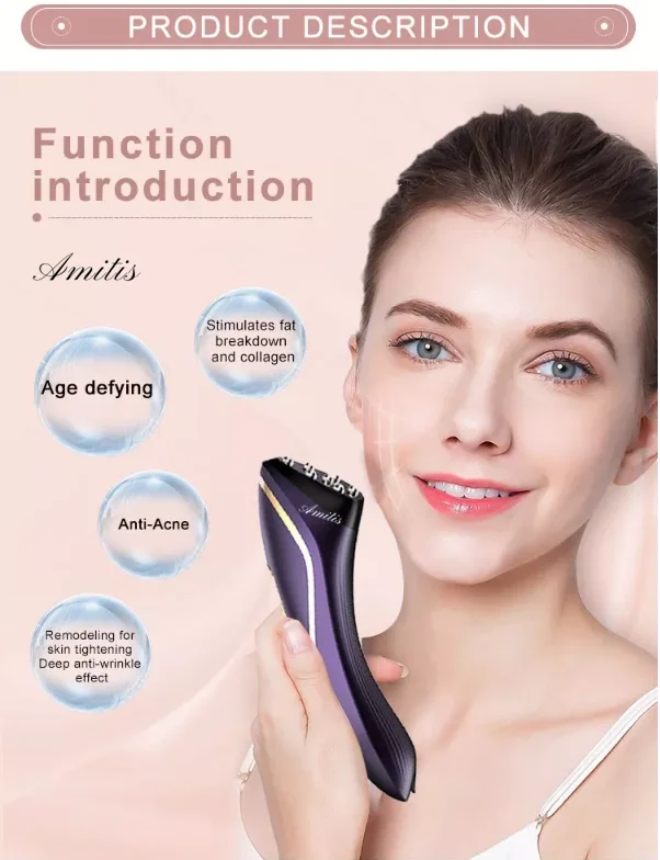 New arrivals home Skin Care Handheld Wrinkle Removal Anti Aging RF Radio Frequency Face Machine Beauty Device for Facial Neck