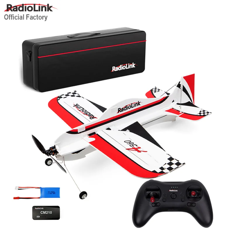 2.4GHz Radiolink A560 3D Aerobatics RC Fixed Wing Drone with Remote Controller 4KM Flight Portable Package