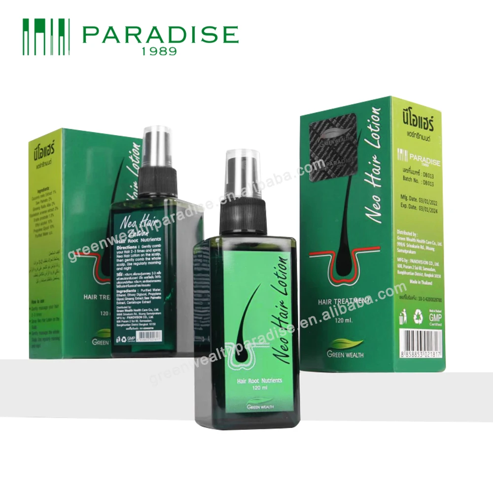 Neo Hair Lotion Made In Thailand Original hair Treatment  For Hair Loss Spray For Man Woman