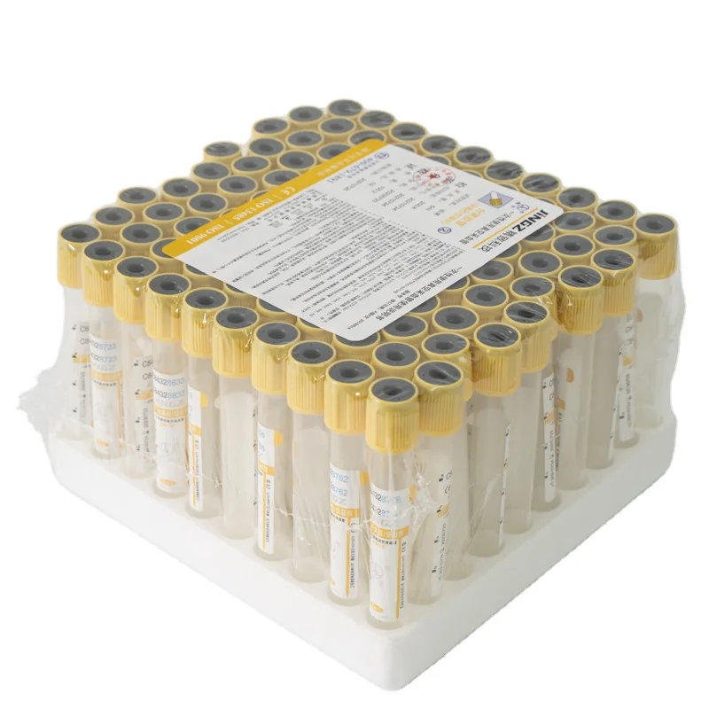 Gel vacuum blood tube production machine yellow top cap 2ml 4ml 6ml 10ml