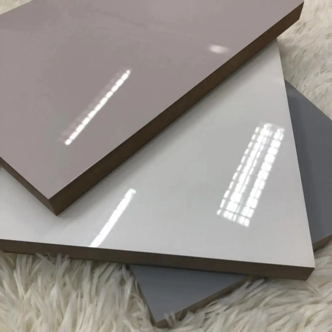 High Gloss Acrylic MDF Boards Laminated 18mm Thick MDF Board Lacquer Acrylic MDF Board