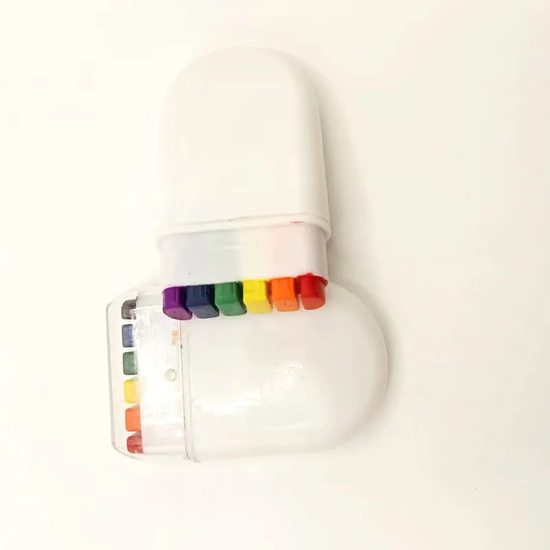 Washable Rainbow Face Paint Crayons Stick for Festivals Makeup/Halloween