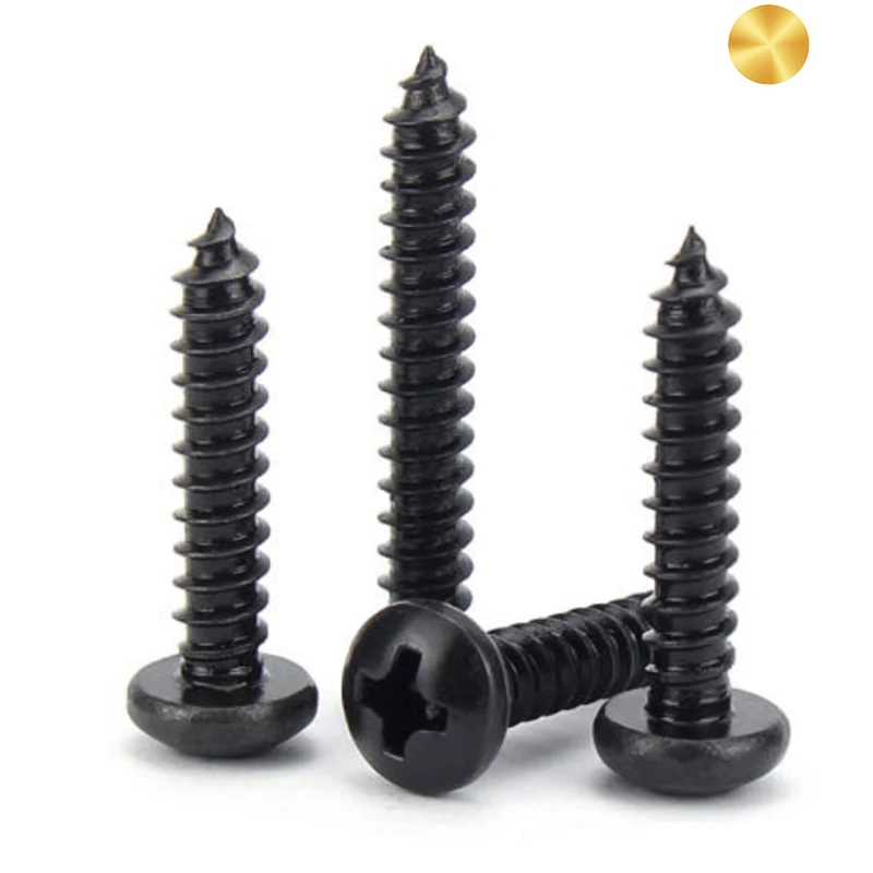 Phillips wood screw  in boxes Pan head self tapping carbon steel C1022 10B21 screw for wood