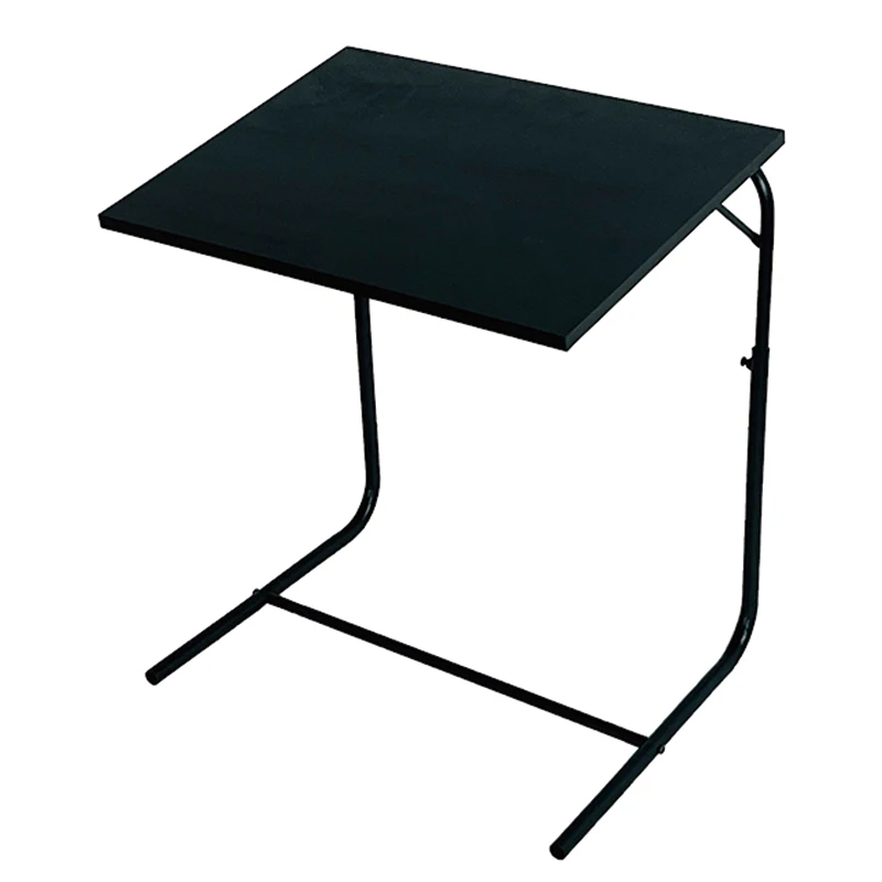 Small Wooden Computer Desk with Modular Workstation Table Corner Metal Frame and Bookshelf for Office or Home Villas and Bedroom