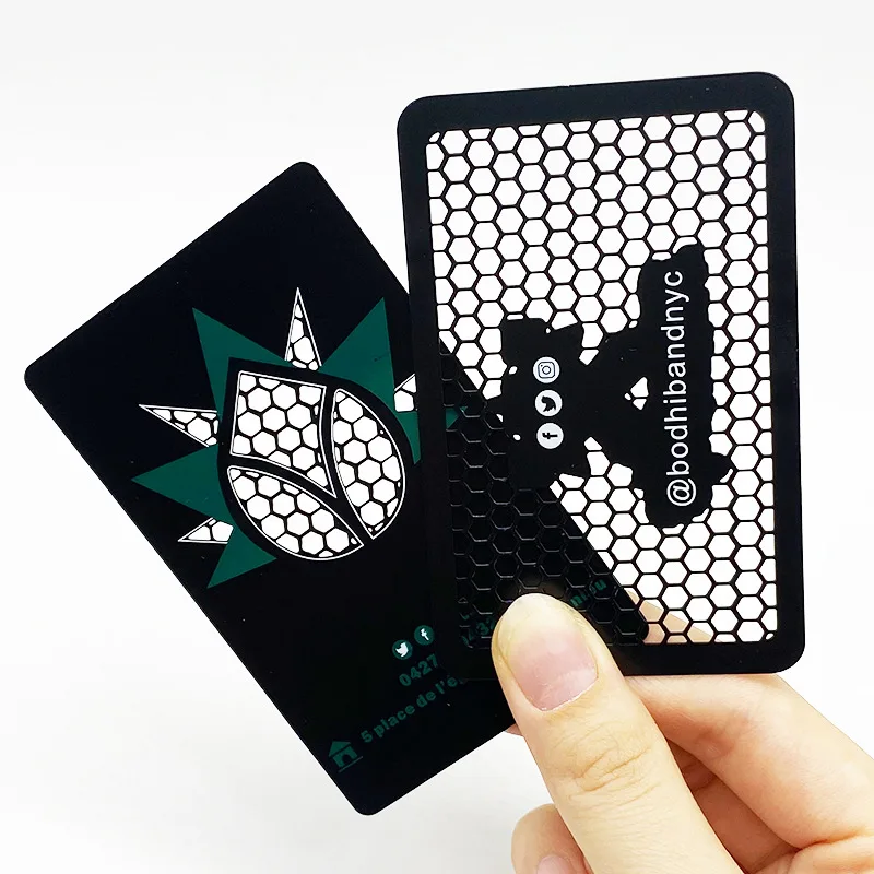 Decoration Company ID Metal Herb Grinder Card Custom Logo Custom Paper Sleeve Creative Stainless Steel Tobacco Cutter Card