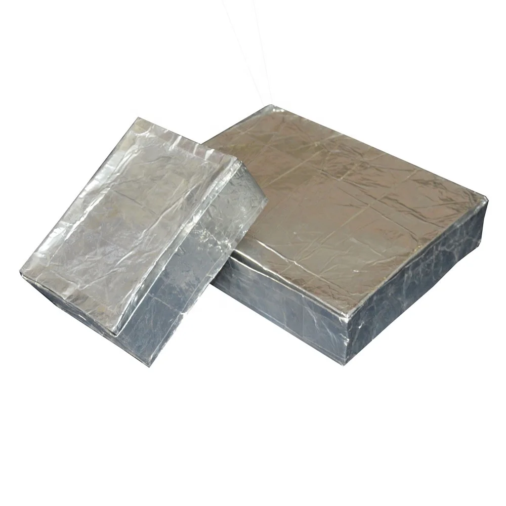 Теплостойкость керамический бумажный кирпич, покрытый Al. Фольга