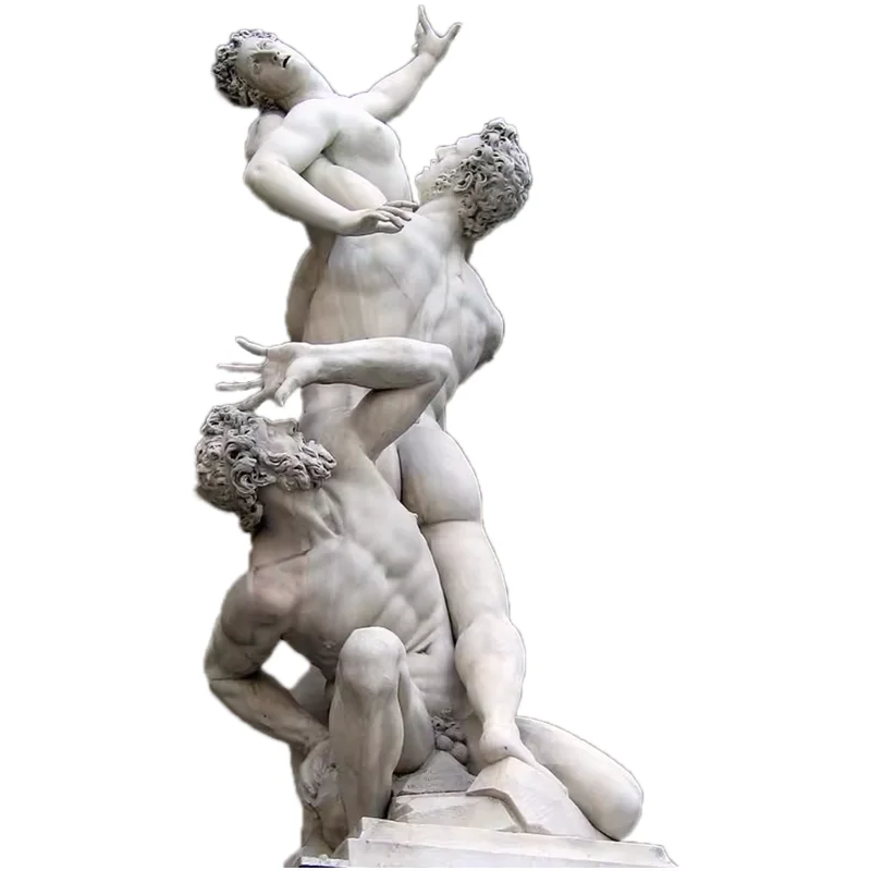 Скульптура из натурального мрамора в натуральную величину