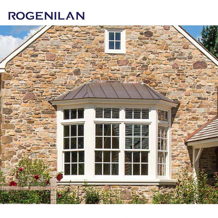 Resistance Double Glazed Tempered Glass Windows Design Garden Aluminum Bay Window Picture Windows For House Bay And Bow Windows