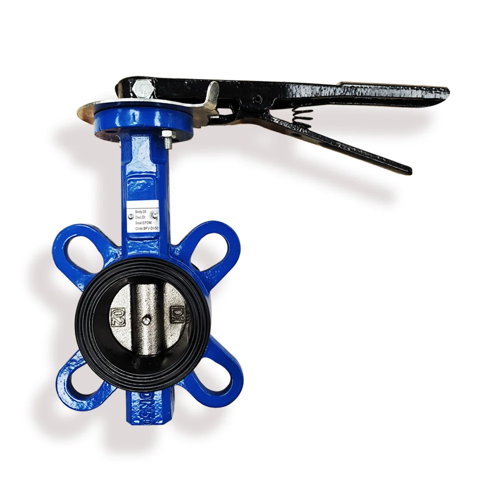 China factory supply Ductile Iron Rubber Seal D71X-16DN50 Center Butterfly Valve