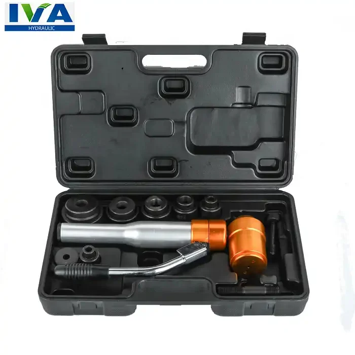 IVA Hydraulic perforator integral manual stainless steel plate perforator TPA-8