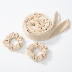 Factory OEM Satin Heatless Curler Rod Scrunchies Hair Roller Curling Headband For Long Hair Women