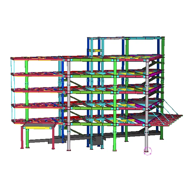 
 Предварительно спроектированное многоэтажное высокоэтажное здание из конструкционной стали  