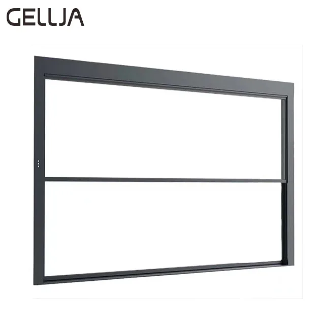 Large Glass Super House Windows Electric Smart Lift Soundproof Casement Aluminum Alloy Frame Remote Control Lifting Window