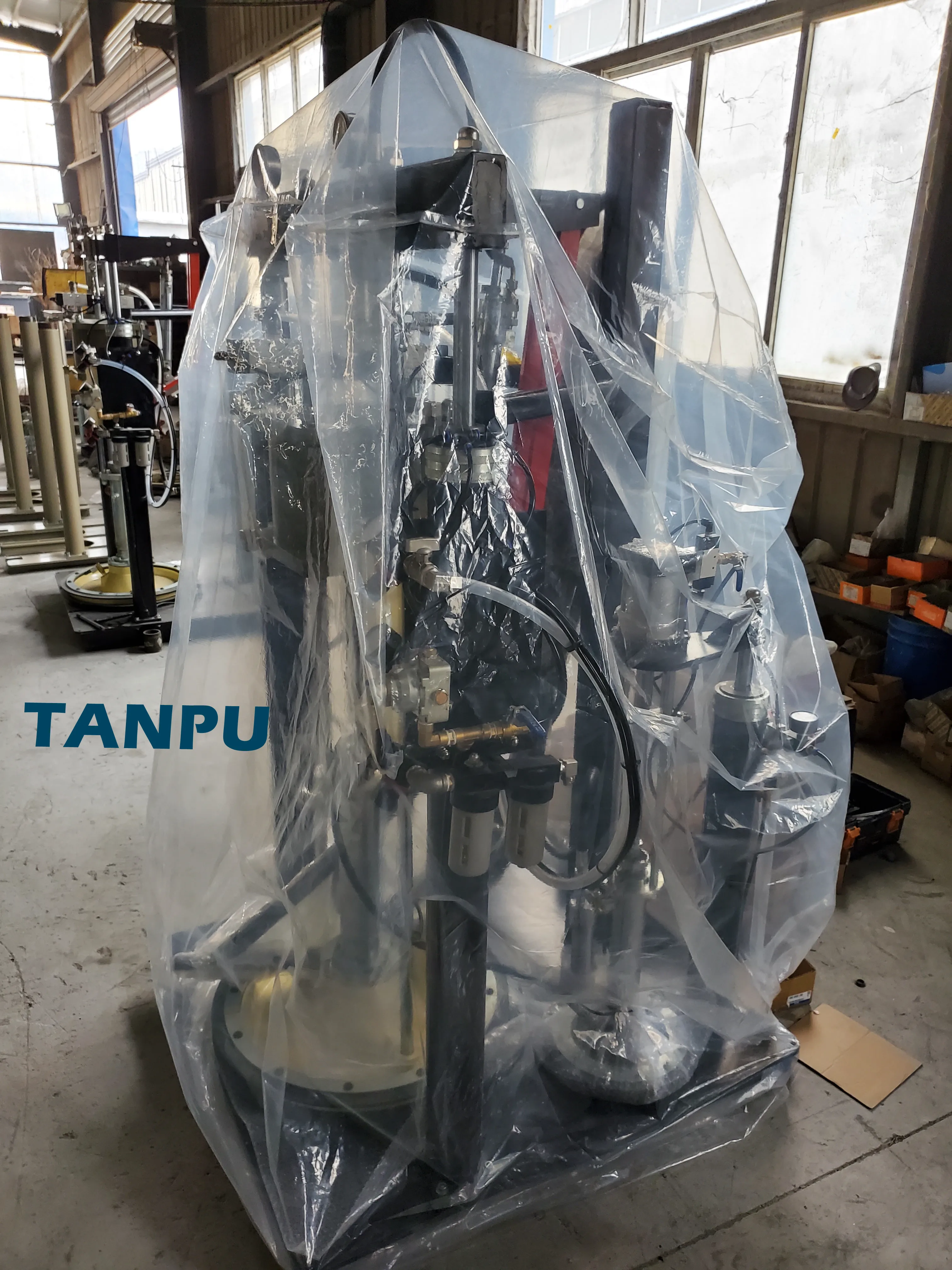 Maquina de distribuidor de sell TP02 maquina de control neumde easy to use manejo insulating glass machine