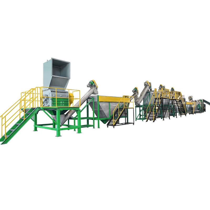 HDPE LDPE PP PA PC PS PU ABS Шреддер, экструдер для дробления и гранулирования пластика, линия гранулирования