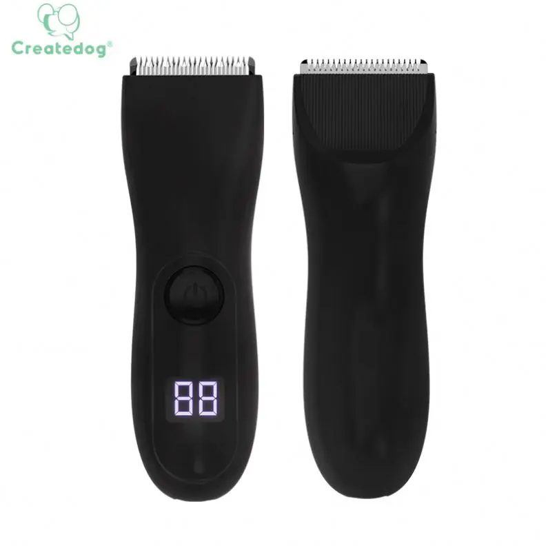 Manscaing Electric Shavers And Trimmers Groin Hair Trimmer Men Clipper Cordless Waterproof Body Trimmer For Men