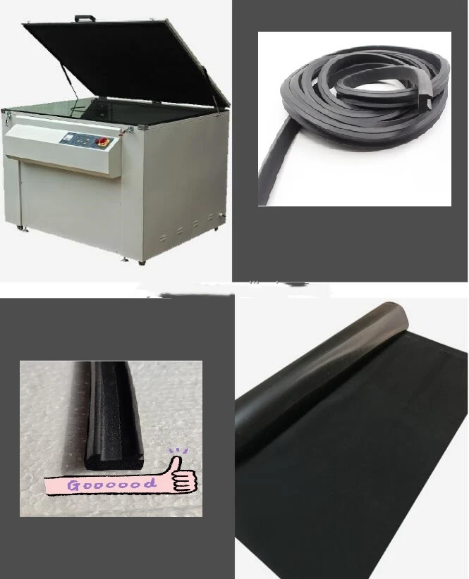 Replacement Neoprene Rubber Blanket for Vacuum Exposure Units Screen Printing Materials