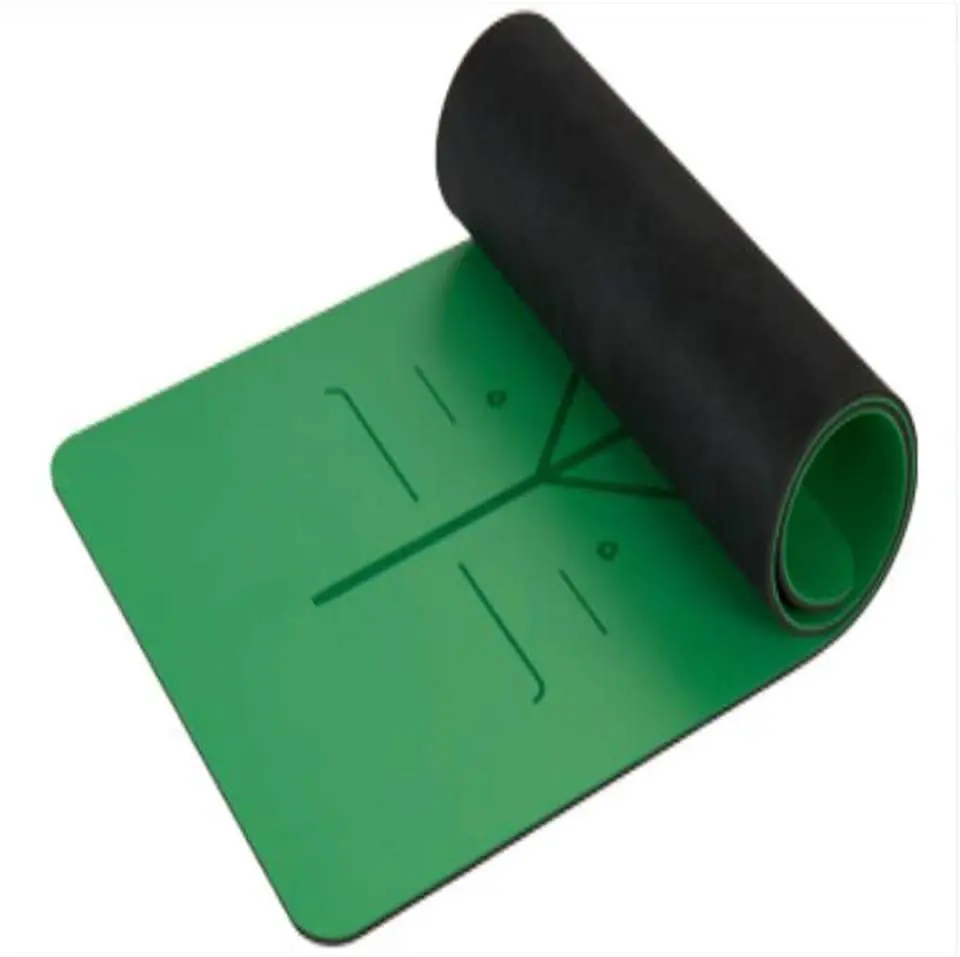 
Factory Wholesale New Exercise Custom Dropshipping Indian Pu Natural Rubber Yoga Mat 