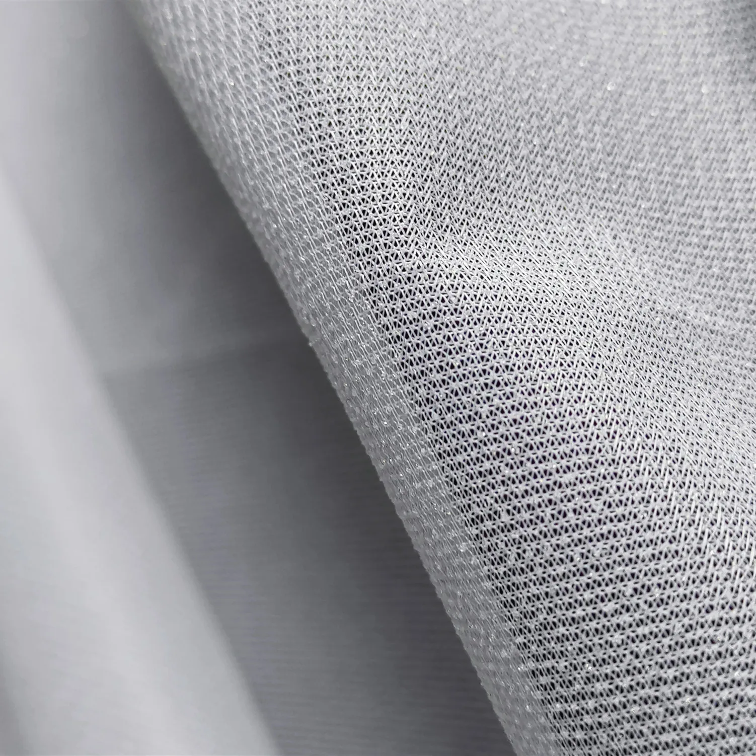 
Hot item double dot woven fusible Hat interlining White color 150cm Width F455 