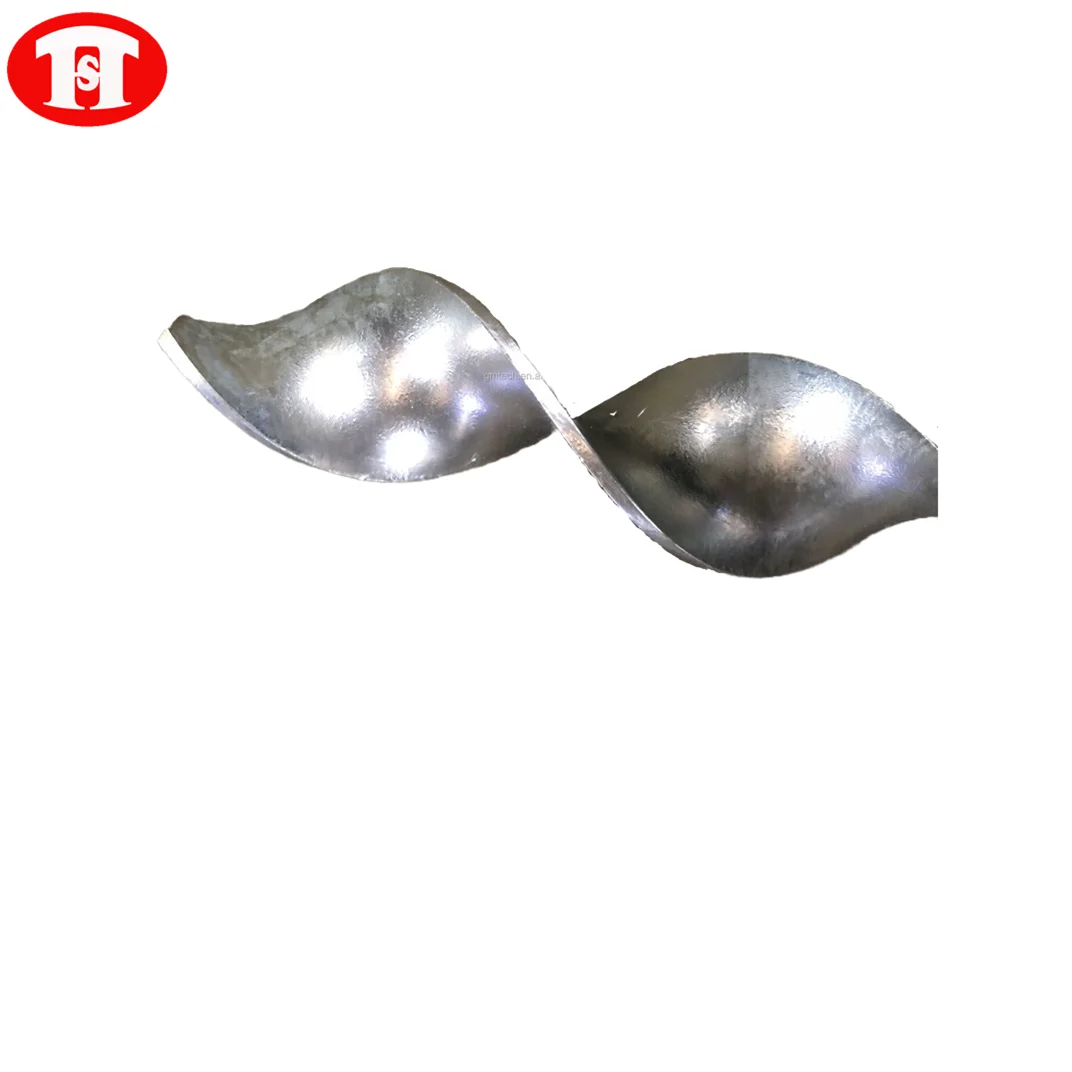 big screw pile for project foundation ground. screw