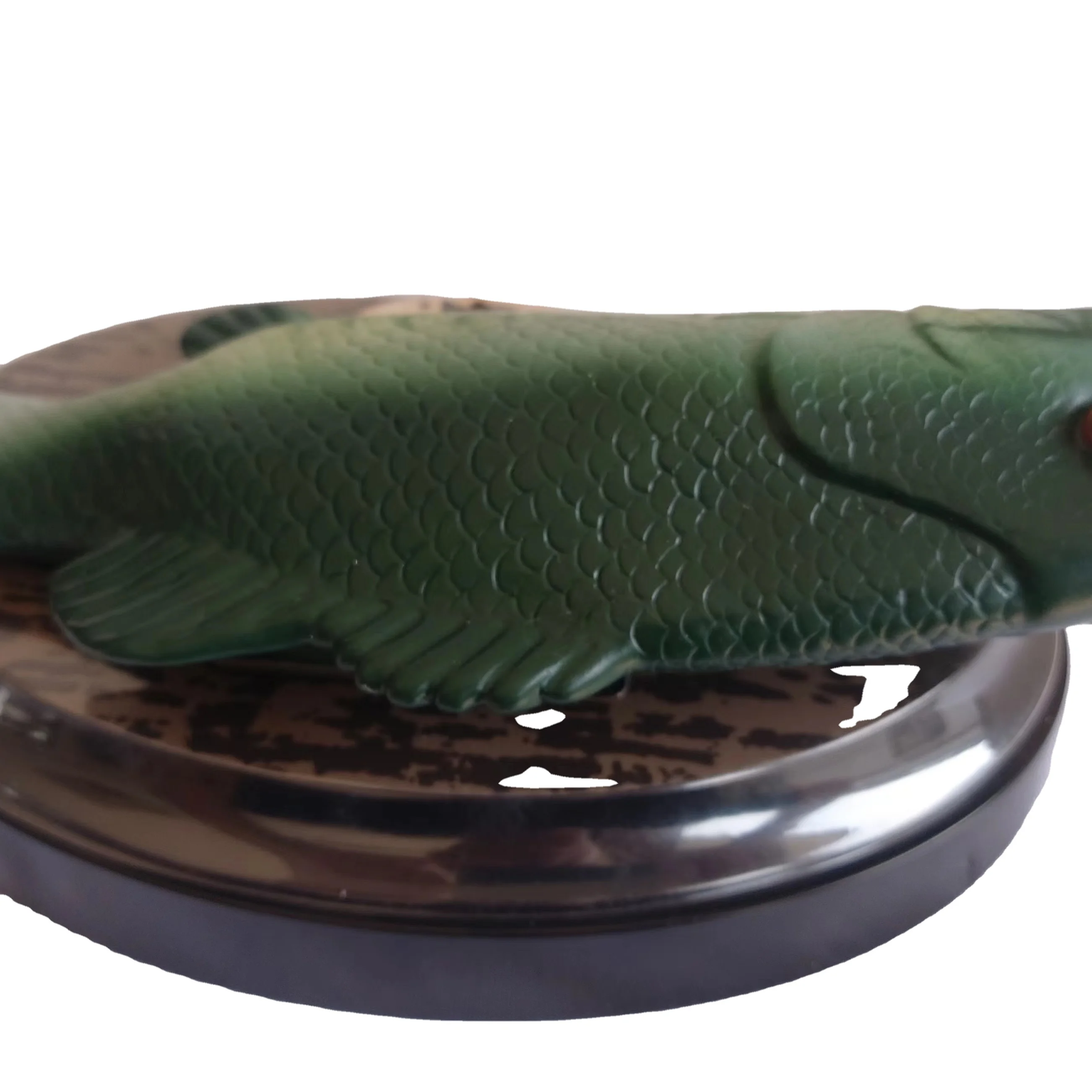 Yangzhou original manufacturer new sunrise custom power-driven big mouth billy bass plush fish doll toy with singing dancing