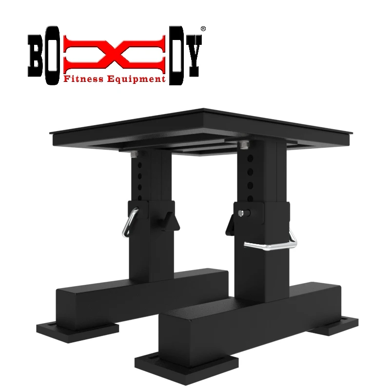 F2001A Fitness Adjustable Plyo Box - Steel - Box Jumps - Jump Training Equipment for Plyometrics