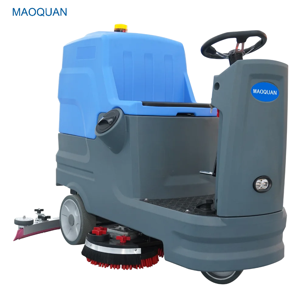 M-6 Industrial Floor Scrubber Cleaning Machine Made in China for Printing Shops Automatic Process
