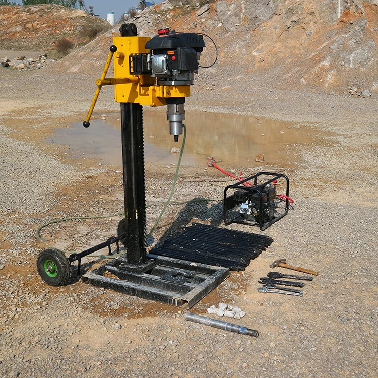 
Max 30m depth Backpack Portable Core Drill/hand held gold rock drilling equipment 