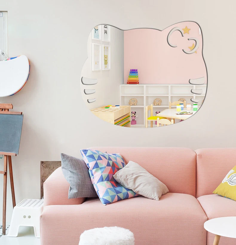 Flexible Customized Size Home Decoration Wall Laser Ready PS PC Acrylic Mirror Sheets For Furniture