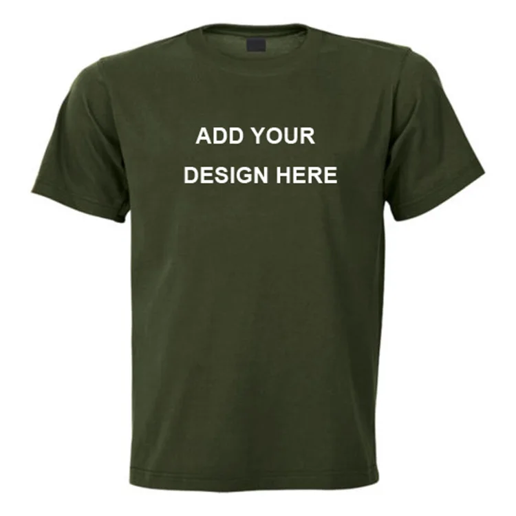 Print On Demand T Shirt Custom Logo Printed Tshirt With Logo In Bulk Shirts