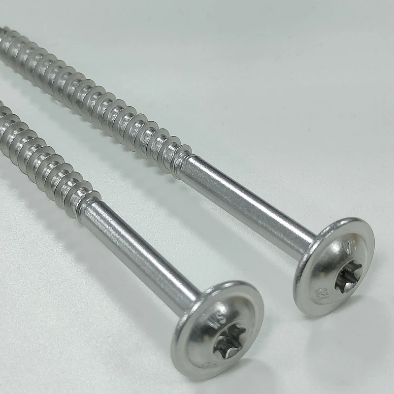 Type 17 Chipboard Screw Torx Flanged Rounded Head Decking Wood Screw