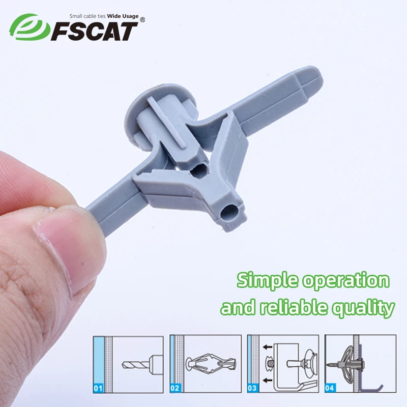 Supply Low Price Hot Selling Butterfly Wall Plug Nylon Anchors  66 Polyethylene Poly-toggles