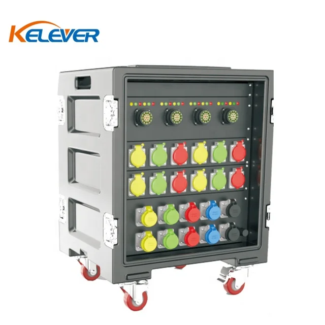 48 channels 12U socapex audio power distro rack