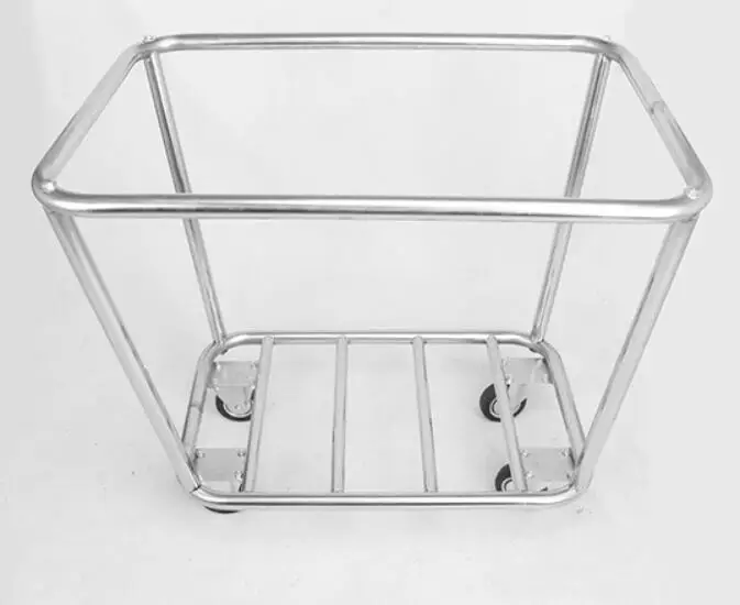 Commercial cleaning Laundry cart with wheels for hotel, family and hospital