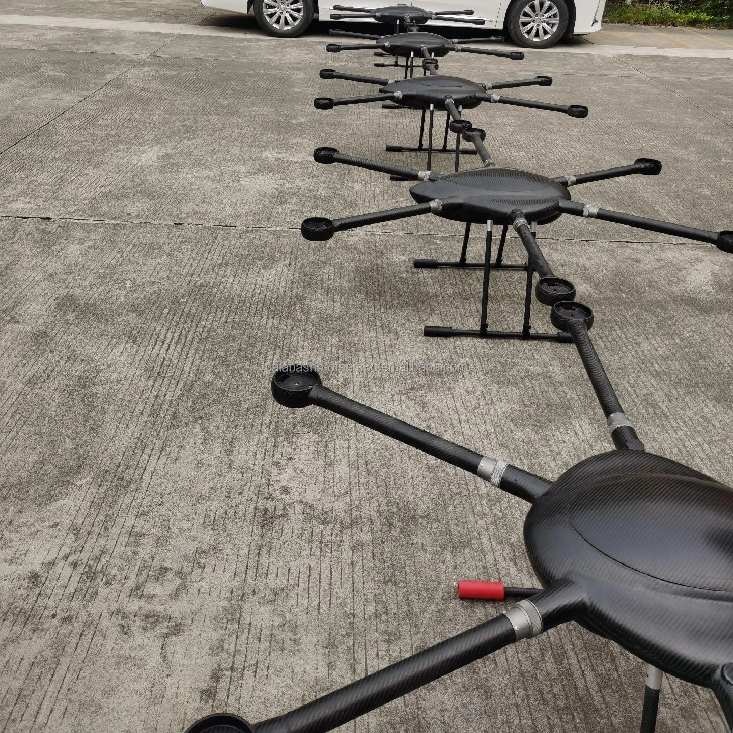 Factory Customized Large 4 blades carbon fiber propellers 36 inch folding 3D Printing carbon fiber Drone body wings OEM