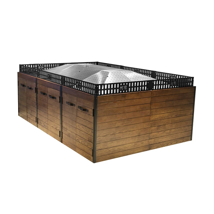 Good quality fruit and vegetable supermarket display shelves  top Hot