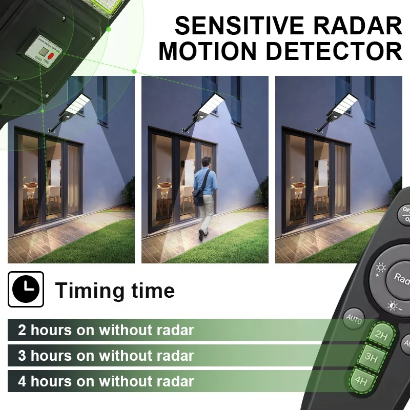 High Lumen Solar Lampe Led Solaire 300w Solar Street Lamp With Solar Panel