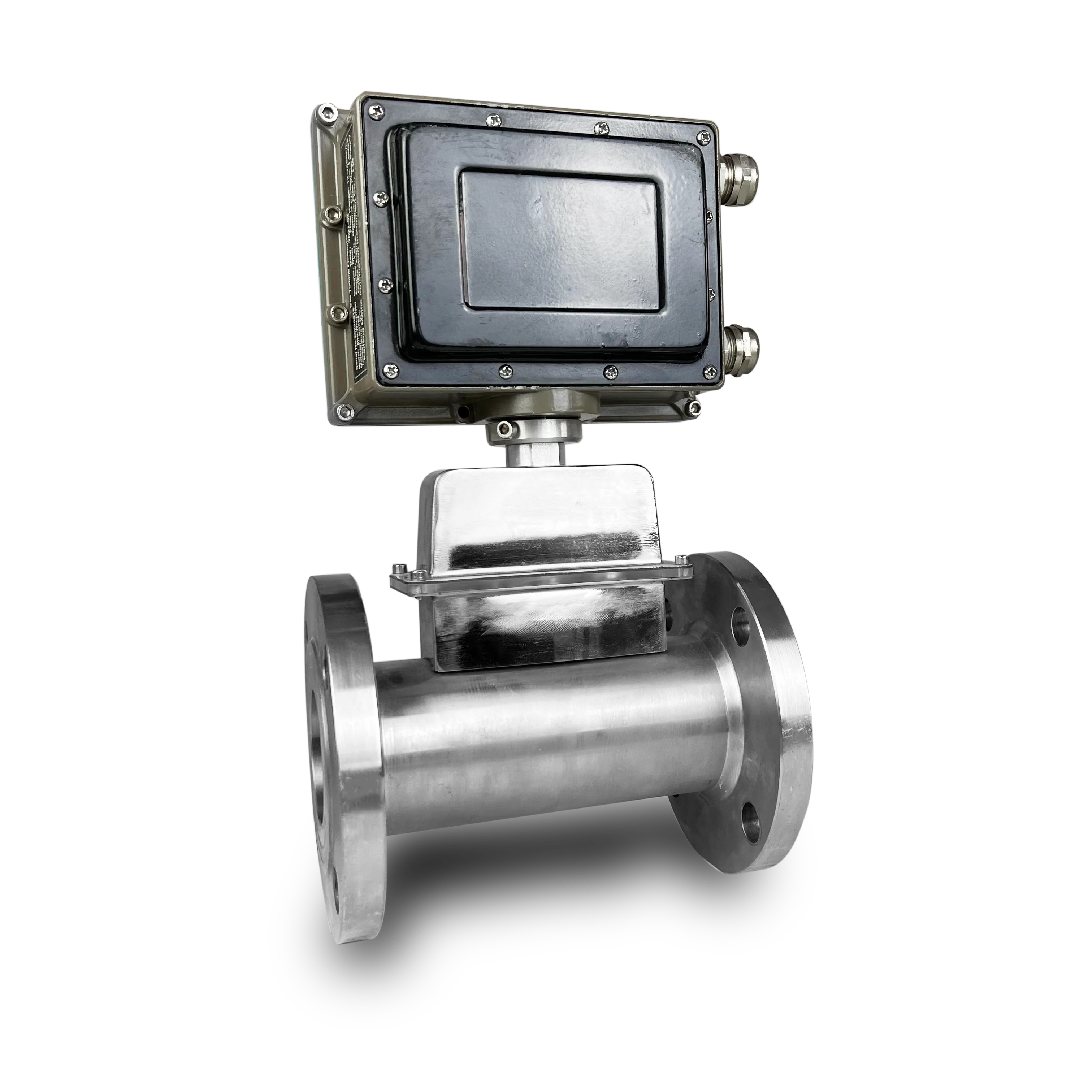 DN25 Lpg Power Supply Thermal Gas Mass Flow Meters Gas Turbine Flowmeter For Gas