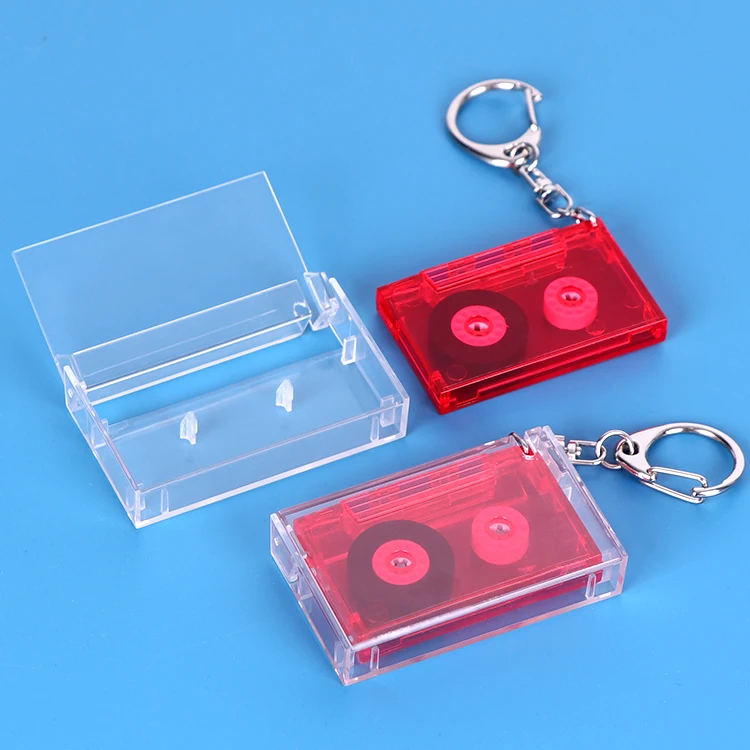 SUNSHING KPOP Idol Bangtan Boys JIMIN MUSE TAPE Plastic Keyring Acrylic Mini Cassette Tape Keychain Custom Music Keyring