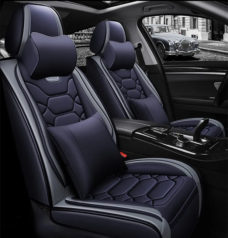 wholesale fashion car seat protection full set universal leather