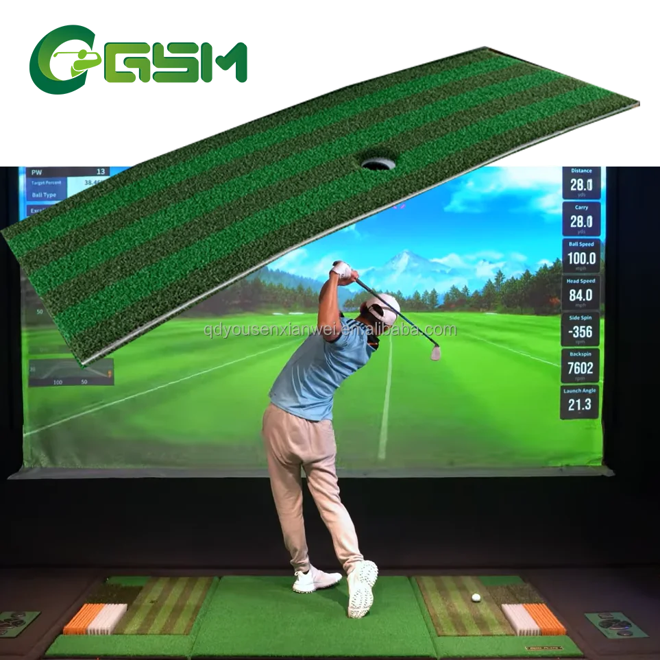 artificial grass for indoor golf practice greens impact mat 15x15