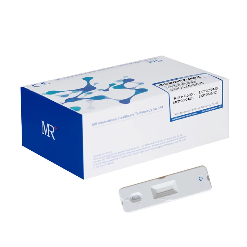 Diagnostic Chlamydia Trachomatis Swab Antigen Rapid Test strips and cassette