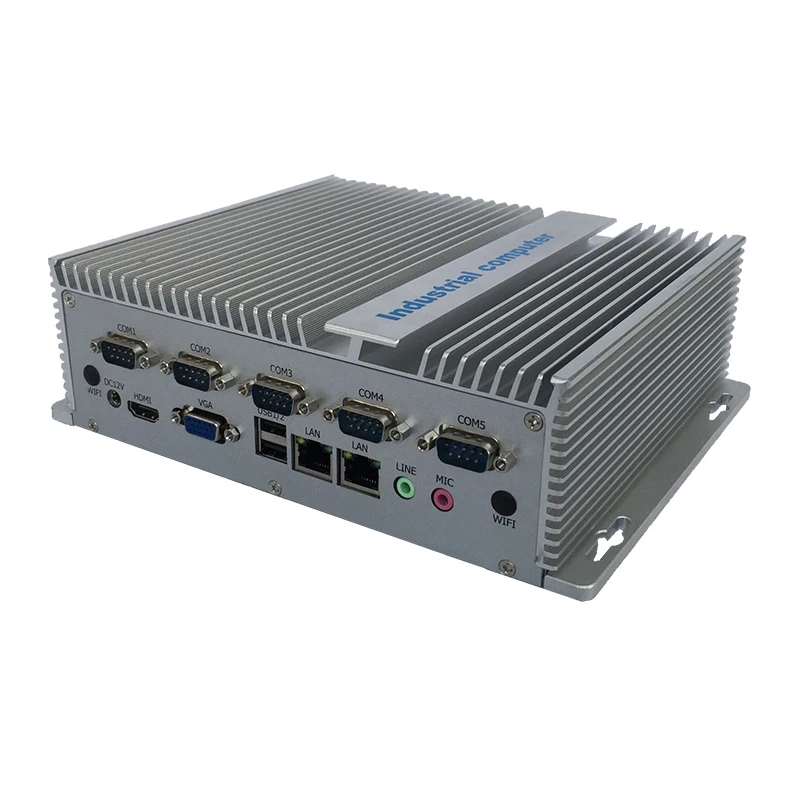 No Fan Fanless Micro Pc Cheap Mini Pc Desktop I5Cool 7200U 8Gb Ram 128Gb Solid State Drive