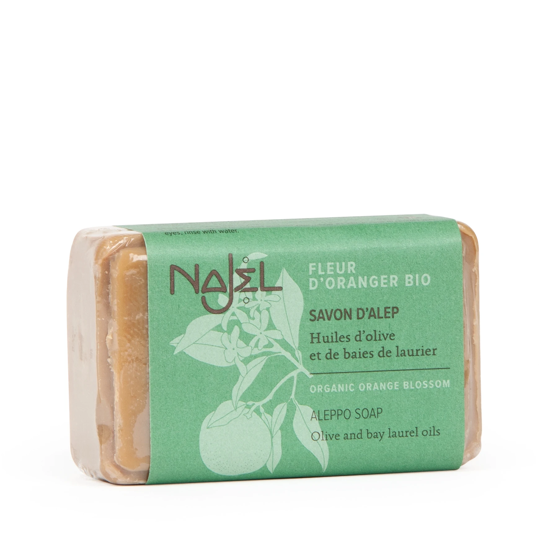 Najel Stable Quality Basic Cleaning Anti-Septic Moisturizing Purifying Aleppo Soap With Organic Orange Blossom